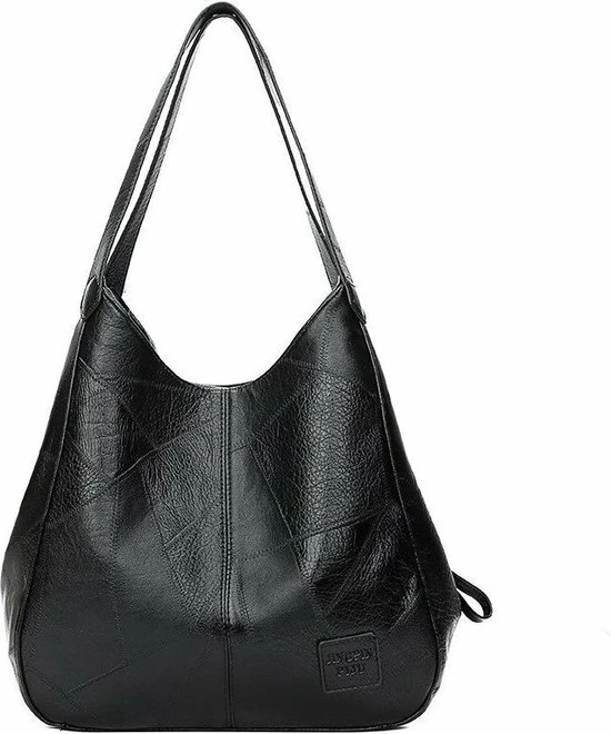 Groothandel 🎉 Beste deal 🔔 ZILOU® Schoudertas - Handtas - Vintage - Compact - Dames - Zwart 🧨 😍 4 Groothandel 🎉 Beste deal 🔔 ZILOU® Schoudertas - Handtas - Vintage - Compact - Dames - Zwart 🧨 😍 - Afbeelding 2