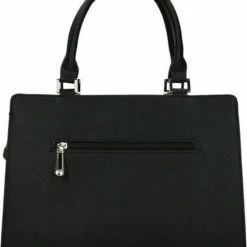 Goedkoop 🥰 Flash-uitverkoop 🔔 Flora & Co Schoudertas Saffiano - Zwart 🛒 🎉 -Tassen-Dames Verkoop 550x661 2