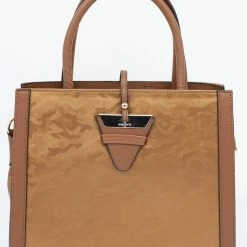 Beste Pirce 👍 Kopen 😉 Merkloos Handtas Dames / Schoudertas Dames / PU-Leren Shopper Tas / Damestas - Koper Kleur / Damestas 🧨 🎁