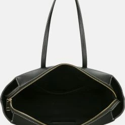 Goedkoopste 🌟 Hete verkoop 🎁 Furla Dames Shopper Leer - Zwart ❤️ 👍 -Tassen-Dames Verkoop 550x670 6