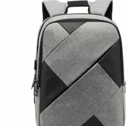 Nieuw ⭐ Goedkoop ✔️ Rugtas Laptoptas 13 14 15 16 Inch - DSGN BRAND® LPTB13456 - Grijs Zwart - Apple MacBook Air Pro En Laptop Rugzak - Laptophoes - USB - Waterdicht 🛒 🎉 -Tassen-Dames Verkoop 550x670 9