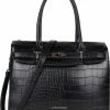 Goedkoop 🌟 Aanbiedingen 👏 Wimona Liona 5005 Handtas / Schoudertas - Zwart ✔️ ⭐ -Tassen-Dames Verkoop 550x674 1