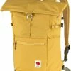 Gloednieuw 🌟 Beste Verkoop 👍 Fjallraven High Coast Foldsack 24 Rugzak 24 Liter - Ochre 🧨 🔥