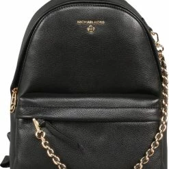 Promo 😀 Hete verkoop ⌛ Michael Kors Slater Dames Rugzak Leer - Zwart 🌟 ⭐ -Tassen-Dames Verkoop 550x676 4