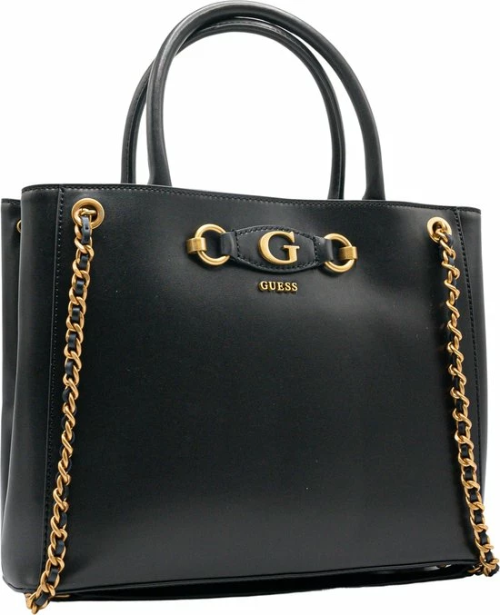 Goedkoopste π Beste Pirce π Guess Amantea Girlfriend Satchel Dames Handtas - Zwart π π€© 4 Goedkoopste π Beste Pirce π Guess Amantea Girlfriend Satchel Dames Handtas - Zwart π π€© - Afbeelding 2