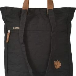 Goedkoop 😀 Uitgang ⌛ Fjallraven Fjällräven Totepack No. 1 Unisex Rugzak - Black 🔥 ⌛