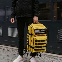 Flash-uitverkoop 🎁 Coupon 😍 Layton LAYSTON. - 45L Sport School Werk Rugtas - Sport Rugzak - Tactical 🎒 🎒 Backpack - Waterafstotend - Geel 🔥 ⌛ -Tassen-Dames Verkoop 550x687 8