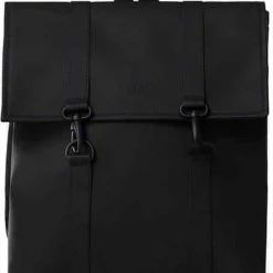 Goedkoop π Uitgang π Rains MSN Mini Rugzak 13 Liter - Zwart π β