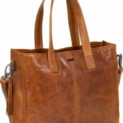 Beste deal 💯 Begroting 🎉 Justified Handtas / Schoudertas Nynke Cognac 🌟 😀