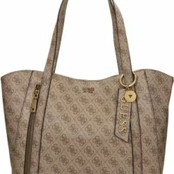 Aanbiedingen 🎉 Hete verkoop ✨ Guess Grote Shopper / Schoudertas / Tas Dames - Naya - Bruin 😉 🧨 -Tassen-Dames Verkoop 550x698 1