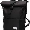 Beste Pirce 👏 Goedkoopste 🧨 Caliyo Massi Miliano Roll-Top Rugzak Unisex 15.6"inch Zwart -(3015-6)- ✔️ 💯