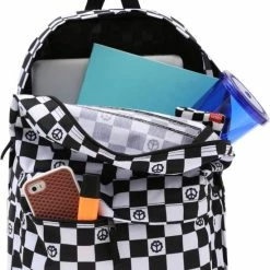 Gloednieuw π Hete verkoop π€© Vans Realm Flying Rugzak Peace Check Black / Ashley Blue π€© π 9 Gloednieuw π Hete verkoop π€© Vans Realm Flying Rugzak Peace Check Black / Ashley Blue π€© π -Tassen-Dames Verkoop 550x705 8