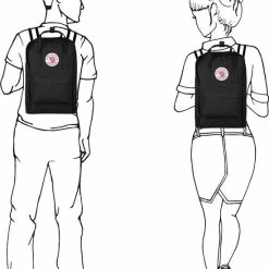 Goedkoop 🥰 Coupon ✔️ Fjallraven Kanken Laptoprugzak 15 Inch - Black ✨ ❤️ -Tassen-Dames Verkoop 550x710 2