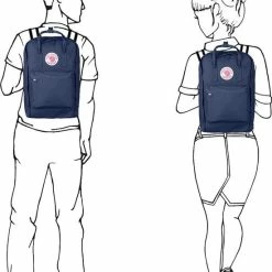 Nieuw 🥰 Kopen 👍 Fjallraven Kanken Laptoprugzak 17 Inch - Royal Blue 👏 ⭐ -Tassen-Dames Verkoop 550x710 4