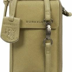 Coupon 🤩 Beste Verkoop 🛒 Burkely Just Jolie Dames Telefoontasje - Groen 🥰 ✔️
