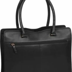 Nieuw 🥰 Uitgang 👍 Burkely Parisian Paige Dames Workbag 14" Schoudertas Laptop Aktetas - Zwart 🎁 ✨ -Tassen-Dames Verkoop 550x713 4