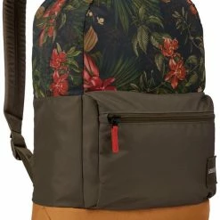 Uitgang ✔️ Coupon 🎁 Case Logic Commence - Rugzak Met Etui 24L - Groen Bloemenprint 💯 🥰 -Tassen-Dames Verkoop 550x715 2