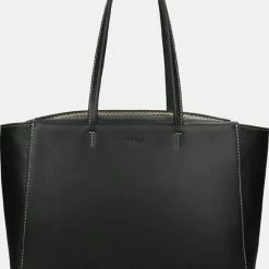 Goedkoopste 🌟 Hete verkoop 🎁 Furla Dames Shopper Leer - Zwart ❤️ 👍 -Tassen-Dames Verkoop 550x716 4