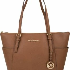 Coupon 🥰 Goedkoop 🌟 Michael Kors JetSet Schoudertas - Bruin 🌟 ❤️ -Tassen-Dames Verkoop 550x717 5