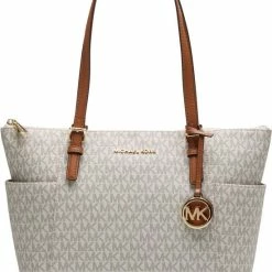 Groothandel 🔔 Flash-uitverkoop 🔔 Michael Kors Jet Set Item Dames Shopper - Beige ✔️ 💯 -Tassen-Dames Verkoop 550x732 15