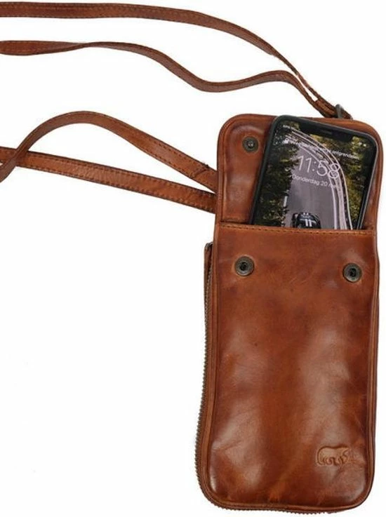 Beste deal β€οΈ Goedkoop π Bear Design Elske Leren Telefoontasje - Cognac π― π€© 11 Beste deal β€οΈ Goedkoop π Bear Design Elske Leren Telefoontasje - Cognac π― π€© - Afbeelding 9