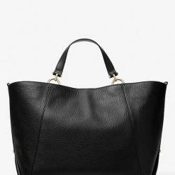 Flash-uitverkoop 💯 Korting 🌟 Michael Kors Grab Tote Brooklyn Dames Handtas - Zwart 🥰 ⭐ -Tassen-Dames Verkoop 550x739 8