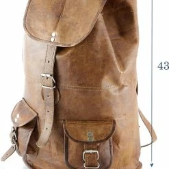 Top 10 🧨 Gloednieuw 🌟 Oncedoce Rugtas Rugzak Cordoba 43x26x20 Cm – Handgemaakte Tas Van Echt Leer Vintage Casual Stijl Cognac ECHTE LEDER ✔️ ✔️