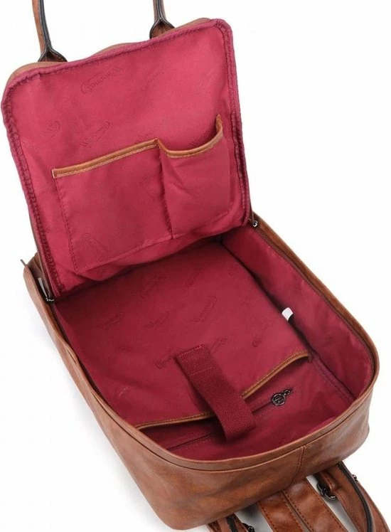 Flash-uitverkoop π Beste deal π Wimona Amalia 5016 Rugtas / Handtas - Cognac π π 8 Flash-uitverkoop π Beste deal π Wimona Amalia 5016 Rugtas / Handtas - Cognac π π - Afbeelding 6