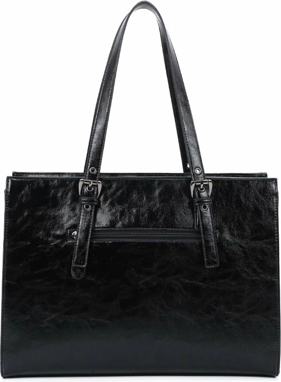 Kopen π Top 10 π Merkloos Ines Delaure - Dames Schoudertas - Handtas - Schooltas - Werktas - Geschikt Voor A4 Schriften - 15 Inch Laptoptas - Noir π π 5 Kopen π Top 10 π Merkloos Ines Delaure - Dames Schoudertas - Handtas - Schooltas - Werktas - Geschikt Voor A4 Schriften - 15 Inch Laptoptas - Noir π π - Afbeelding 3