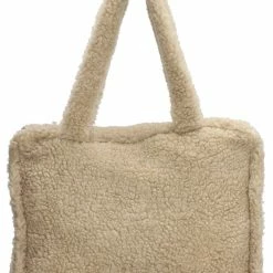 Promo ⭐ Goedkoopste 😍 Charm London Fluffy Teddy Shopper Westfield Taupe 💯 🤩