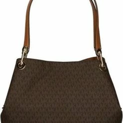 Coupon 🎉 Kopen 🛒 Michael Kors Raven Tote L Dames Schoudertas - Bruin 🔔 😉 -Tassen-Dames Verkoop 550x759