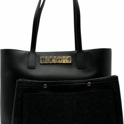 Flash-uitverkoop π― Groothandel π Love Moschino Dames Shopper Kunstleer - Zwart β π 22 Flash-uitverkoop π― Groothandel π Love Moschino Dames Shopper Kunstleer - Zwart β π -Tassen-Dames Verkoop 550x761 7