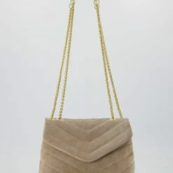 Korting 🔥 Groothandel 🌟 Merkloos Crossbodytas - Schoudertas - Suède - Zand 🌟 🎉 -Tassen-Dames Verkoop 550x770 14