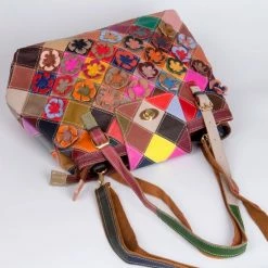 Uitgang 🥰 Korting 😉 Viabologna Dokterstas Gekleurd Italiaans Leder ✨ 🥰 -Tassen-Dames Verkoop 550x770 8