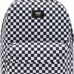 Top 10 😉 Goedkoopste 🧨 Vans MN Old Skool Check B Rugzak - Black/White 🌟 🤩 -Tassen-Dames Verkoop 550x772 2