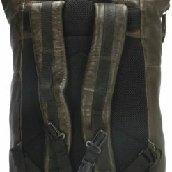 Coupon 😉 Kopen ✨ Old West Paint Rock Leren Rolltop Rugtas 13,3 Inch - Olijf 😍 ❤️ -Tassen-Dames Verkoop 550x772 4