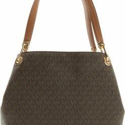 Coupon 🎉 Kopen 🛒 Michael Kors Raven Tote L Dames Schoudertas - Bruin 🔔 😉 -Tassen-Dames Verkoop 550x773 1