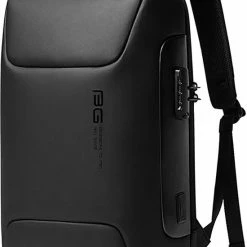 Groothandel 👏 Coupon 👏 Bange Rugtas - 15,6 Inch - Laptop Rugzak - TSA Slot - Krasbestendig - Waterbestendig - Zwart - Incl. Smart Thermosfles ✨ 🥰 -Tassen-Dames Verkoop 550x776 3