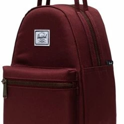 Gloednieuw 🧨 Beste Pirce 🎉 Herschel Nova Mini - Port / Vrouwelijke Rugzak Met Dubbele Handvaten; Met 9L Opbergruimte En Intern Opbervak / Met Levenslange Fabrieksgarantie / Limited Lifetime Warranty / Bordeaux 🥰 ✔️ -Tassen-Dames Verkoop 550x780 7
