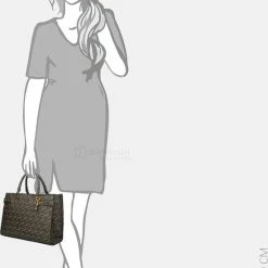 Goedkoop 🥰 Promo ⭐ Guess Medium Schoudertas / Crossbody Tas Dames - Atene - - Zwart 👍 🛒 -Tassen-Dames Verkoop 550x783 5