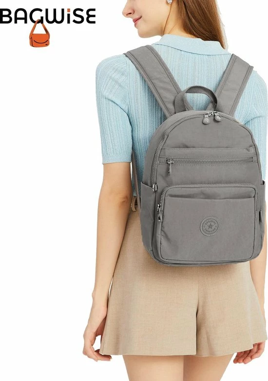 Kopen 🛒 Beste Pirce ⭐ Bagwise® Rugzak - Rugtas - 10 Lt - S - Dames - Heren - (3060) Grijs ⭐ 😉 5 Kopen 🛒 Beste Pirce ⭐ Bagwise® Rugzak - Rugtas - 10 Lt - S - Dames - Heren - (3060) Grijs ⭐ 😉 - Afbeelding 3