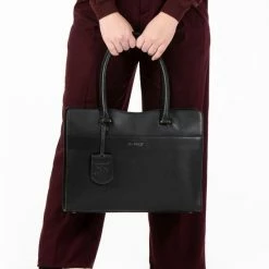 Nieuw 🥰 Uitgang 👍 Burkely Parisian Paige Dames Workbag 14" Schoudertas Laptop Aktetas - Zwart 🎁 ✨ -Tassen-Dames Verkoop 550x784 2