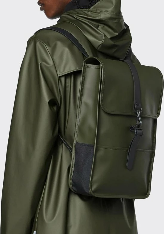 Promo β Gloednieuw π― Rains Mini Rugzak 9L - Groen π₯ 𧨠5 Promo β Gloednieuw π― Rains Mini Rugzak 9L - Groen π₯ 𧨠- Afbeelding 3