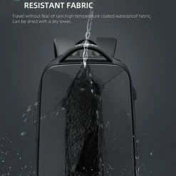 Begroting 🔔 Beste recensies van 🎁 FENRUIEN Bange Rugtas - 15,6 Inch - Laptop Rugzak - USB-aansluiting - TSA Slot - Waterafstotend - Zwart - Incl. Smart Thermosfles 🔔 😍 -Tassen-Dames Verkoop 550x786 10