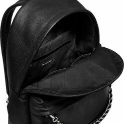 Promo 😀 Hete verkoop ⌛ Michael Kors Slater Dames Rugzak Leer - Zwart 🌟 ⭐ -Tassen-Dames Verkoop 550x790 2