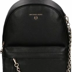 Promo 😀 Hete verkoop ⌛ Michael Kors Slater Dames Rugzak Leer - Zwart 🌟 ⭐ -Tassen-Dames Verkoop 550x792 1