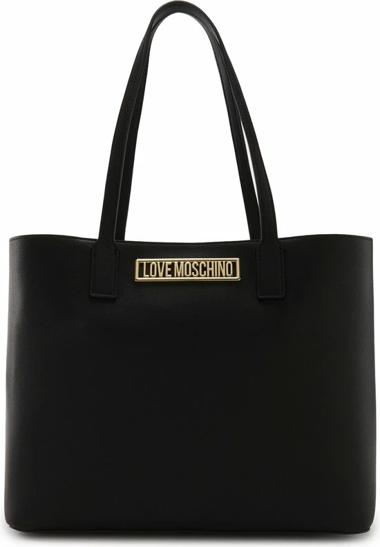 Flash-uitverkoop π― Groothandel π Love Moschino Dames Shopper Kunstleer - Zwart β π 3 Flash-uitverkoop π― Groothandel π Love Moschino Dames Shopper Kunstleer - Zwart β π