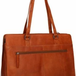 Top 10 ⭐ Goedkoopste 😉 Dimagini Classics 15,6" Leather Businessbag Cognac 🔔 🎉 -Tassen-Dames Verkoop 550x795 4