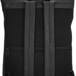 Nieuw 😉 Beste Verkoop 🥰 Enrico Benetti Rotterdam 66598 Laptop Rugzak / Businesstas Rolltop Rugzak 15" Laptopvak - Zwart 🌟 🔥 -Tassen-Dames Verkoop 550x796