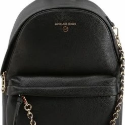 Promo 😀 Hete verkoop ⌛ Michael Kors Slater Dames Rugzak Leer - Zwart 🌟 ⭐ -Tassen-Dames Verkoop 550x797 3